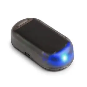 748440435197 ONERBUY Solar Power Simulated Car Alarm Led Anti