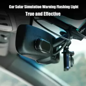 C02170011PN PERFECTECH Car Solar Power Simulated Dummy Alarm #3
