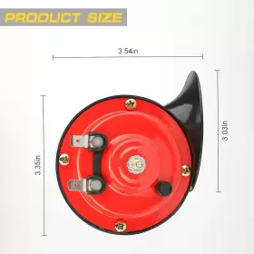 QOLB201 QODOLSI Pack Loud Train Horn Security Alarm Speaker #2