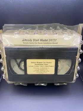 Ready Remote 24727 Start Car Starter Kit Module Wiring Vhs Manual