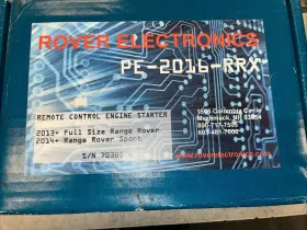 PE-2016-RRX ROVER ELECTRONICS Remote Start Sport