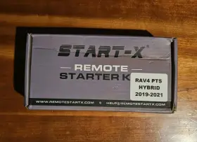 120723 START-X Remote Starter Hybrid Pts Push Kit Toyota RAV4