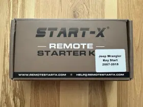 2007-2018 START-X Remote Starter Key Box Kit Jeep Wrangler