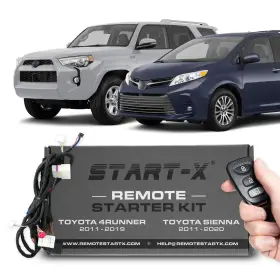 810154290833 START-X Plug Play Remote Starter Sienna 4RUNNER