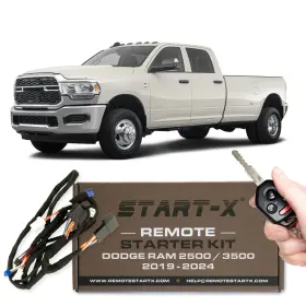 Suvelam START-X Remote Starter Plug Kit 2500 3500 1500 Ram