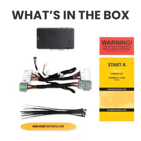810154291083 START-X Plug Play Remote Starter Push Key Kit #2