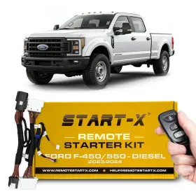 810154291120 START-X Plug Play Remote Starter Diesel Push Key