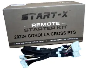 BA-T16-CROSS-PTS START-X Remote Starter Push Plu Corolla