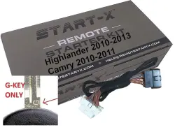 BA-T2-H-C START-X Remote Key Kit Highlander Camry #2