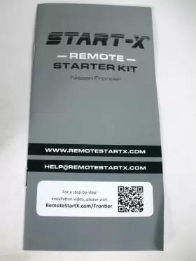 112023 START-X NISSAN FRONTIER Remote Starter Fronteer Kit #2