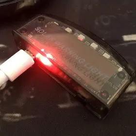 B09BTN7GSR TEBOCR Led Car Fake Dummy Alarm Warning Light #2
