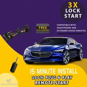 EVO-ONE-SUB4 TOYOTA Plug Play Remote Start Push