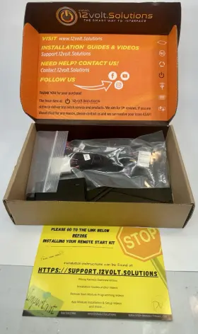TOYO-TL6 TOYOTA Plug Play Remote Start Volt Kit Avalon