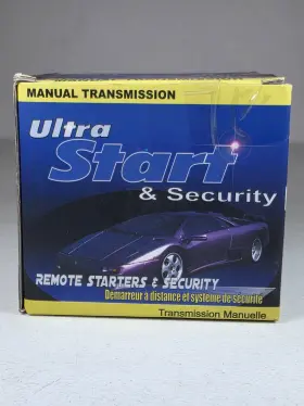 Ultra Start U1271m Ast And Security Remote Starter Manual Transmission Only