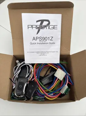 Voxx Aps901z Prestige Apa901z Remote Start With Basic Security System