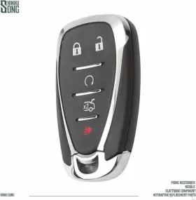 13590048 XINXUSONG Car Key Fob Keyless Remote Control #2