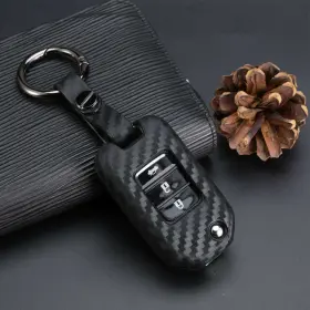 FO88 XOTIC TECH Carbon Fiber Key Fob Cover Crv Honda Accord