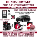 Plug & Play Remote Start Kit Fits 2021 Honda Odyssey. Fixed Price $239.99.