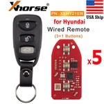 5pc X Xhorse Xkhy21en Universal Remote Key 3+1 Button For Vvdi Tool/max Pro. Fixed Price $34.95.