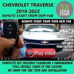 3x Lock Plug & Play Remote Start 2018-2022 Chevrolet Traverse Pts. Fixed Price $209.99.