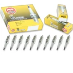 10 Pcs Ngk G-power Spark Plugs For 1999-2004 Ford F-450 Super Duty 6.8l - Mk. Fixed Price $51.67.