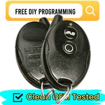 Autostart Ezsnah2202 Keyless Entry Remote Start Key Fob - 2- Button Asra-2202bk. Fixed Price $10.70.