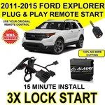 2011- 2015 Ford Explorer Remote Start Plug And Play Easy Install Diy 3x Lock Fo1. Fixed Price $199.91.