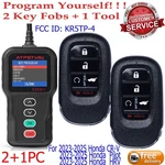 2 Keyless Remote Smart Key Fob+ 1 Kit Tool For Honda Cr-v Polit Hr-v 2023 2025. Fixed Price $123.49.