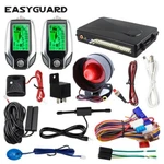 Easyguard 2 Way Car Alarm System Pke Keyless Entry Shock Warning Security. Fixed Price $89.85.