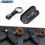 Carbon Fiber Pattern Sporty Smart Key Fob Cover Case For Honda Accord Civic Cr-v. Fixed Price $9.99.