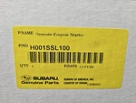 Oem Subaru Remote Engine Starter-2025 Forester-turn Key Start Only H001ssl100. Fixed Price $275.00.