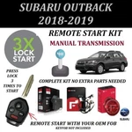 Remote Starter Kit For Subaru Outback 2018-2019 Manual Transmission Key Start. Fixed Price $259.99.