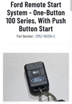 Cm5z-19g364-c Ford Remote Startsystem - One-button100 Series Free Shipping. Fixed Price $29.99.