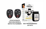 Diy Kit For Pair Of Gm Keyless Remotes 2010-2014 Tahoe Suburban Ouc60270. Fixed Price $77.99.