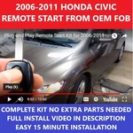 Plug & Play Remote Start 2006-2011 Honda Civic. Fixed Price $199.99.
