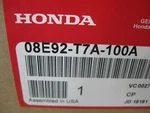 Honda 08e92-t7a-100a Remote Start Attachment For 19-20 Hr-v Ex, Ex-l, Touring. Fixed Price $129.97.