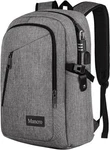 Mancro 17.3 Inch Laptop Bag Backpack Grey Gray Anti-theft Lock W/ Usb Port New!. Fixed Price $29.99.