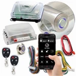 Blue One Touch Engine Start Kit With Column Insert And Remote Keep It Clean. Fixed Price $749.95.