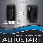 Autostart Asds-1554 1-way Remote Control Replacement New Viper 7657v Ezsdei7656a. Fixed Price $59.99.