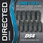 Lot Of 10 - 6867t Directed Xdr Antennas For Use With Ds3 Ds4 Systems No Cables. Fixed Price $49.99.