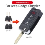 Oht692427aa For Jeep Dodge Chrysler Upgraded Flip Remote Key Fob 315mhz Id46 4b. Fixed Price $22.88.