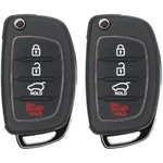 Keys4less Keyless Entry Remote Flip Key Fob 2014-2017 Hyundai Sonata 4 Button. Fixed Price $21.02.