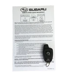 Oem Subaru Remote Start Keyless 1-button Fcc: Elvatrkc. Fixed Price $49.97.