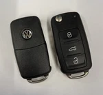 Volkswagen 3 Button Remote Flip Key Fob Golf Polo Etc! Tested 5k0 837 202 Q. Fixed Price $23.53.