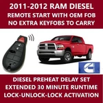 Plug & Play Remote Starter Fits 2011-2012 Dodge Ram Diesel. Fixed Price $109.99.