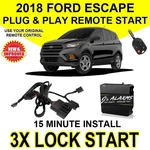 2018 Ford Escape Easy Install Remote Start Plug And Play Original Fob Fo1c. Fixed Price $199.91.