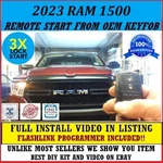 Plug & Play Remote Start 2023 Ram 1500 Gas Or Diesel. Fixed Price $169.99.
