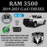 Plug & Play Remote Start 2019-2023 Ram 3500 Diesel Push To. Fixed Price $159.99.