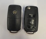 Volkswagen 3 Button Remote Flip Key Fob Golf Polo Etc! Tested 5k0 837 202 Q. Fixed Price $13.39.