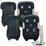 2 6 Button Smart Key Shell Case Fob For Chevy Tahoe Gmc Yukon 2015-2020 Hyq1aa. Fixed Price $17.16.